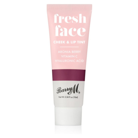 Barry M Fresh Face multifunkční líčidlo líčidlo na rty a tváře odstín Blackberry 10 ml