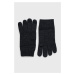 Vlněné rukavice Polo Ralph Lauren pánské, šedá barva