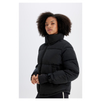 DEFACTO Fit Puffer Jacket Water Repellent Stand Collar Zippered Pocket