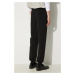 Bavlněné tepláky A-COLD-WALL* Brutalist Jersey Pant ACWMB161 BLACK černá barva, s potiskem