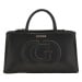 Guess ECO MIETTA SML SOCIETY SATCHEL Černá