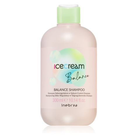 Inebrya Ice Cream Balance šampon na regulaci kožního mazu 300 ml