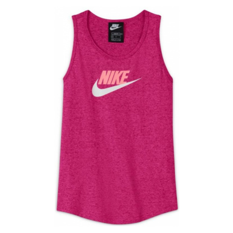 Dívčí sportovní tričko DA1386 615 - Nike