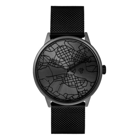 CHPO Staden Black Unisex - Hodinky CHPO - Černá - 14232YY-unisex - Size: