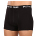 Pietro Filipi 3PACK pánské boxerky černé XXL