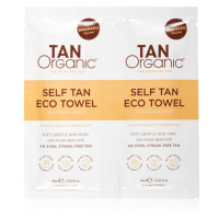 TanOrganic The Skincare Tan samoopalovací ubrousek 2x10 ml