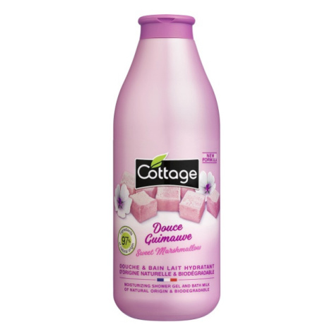 Cottage Moisturizing Shower Gel & Bath Milk - Sweet Marshmallow sprchový gel a mléko do koupele 