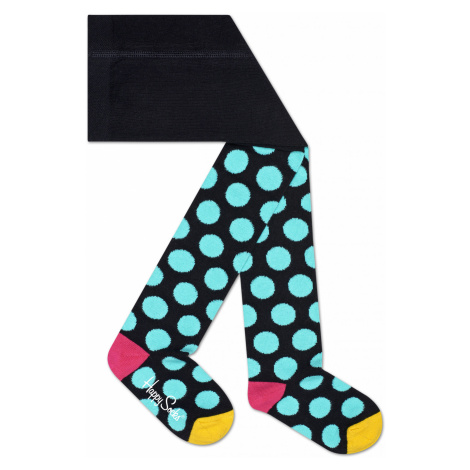 Dětské barevné punčochy Happy Socks, vzor Big Dot