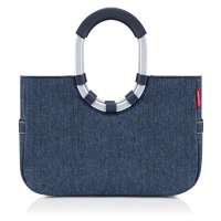 Nákupní taška Reisenthel Loopshopper M Herringbone dark blue