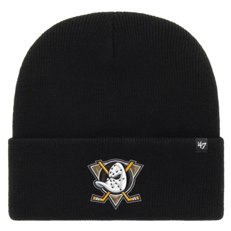 Anaheim Ducks zimní čepice Haymaker 47 Cuff Knit black 47 Brand