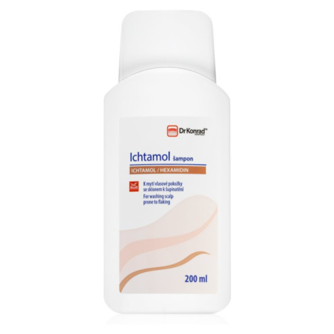 Dr Konrad Ichtamol šampon pro šupinatou a podrážděnou pokožku 200 ml