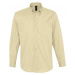 Sol's Keprová pánská košile Bel-Air s dlouhým rukávem a kapsičkou na prsou 100% bavlna