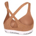 Calvin Klein BRALETTE LIFT Dámská podprsenka, hnědá, velikost