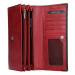 Dámská kožená peněženka Lagen Diona - červeno-černá