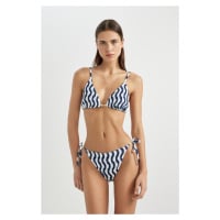 DEFACTO Fall in Love Regular Fit Striped Bikini Bottom