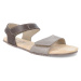 Barefoot sandály Protetika - Belita hnědo-šedá