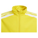 adidas SQUADRA 21 JACKET Chlapecká fotbalová mikina, žlutá, velikost