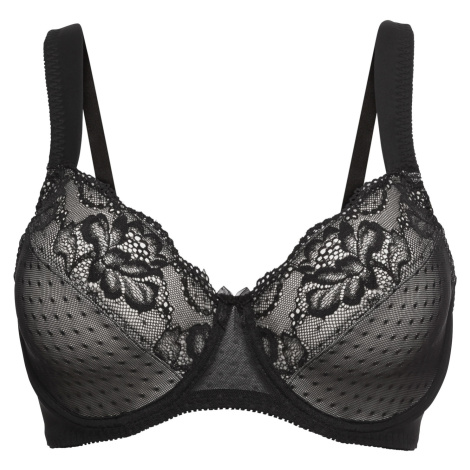 Zmenšovací podprsenka s polstrovanými ramínky Bonprix