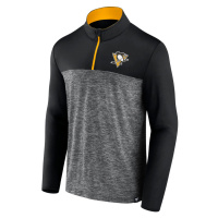 Pittsburgh Penguins pánská mikina Iconic Defender 1/4 Zip black