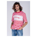 Tommy Hilfiger T-shirt - SIGNATURE STRIPE RELAXED FIT TEE red