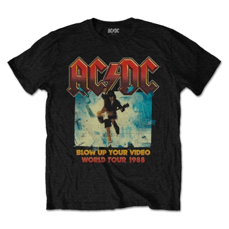 AC/DC Tričko Blow Up Your Unisex Black