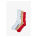 Karl Kani Thug Life 3 Pack Socks white/red/sand