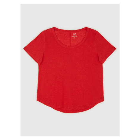 GAP Lněné tričko - Dámské