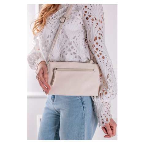 Světle béžová crossbody kabelka Alessia 30441 Tamaris