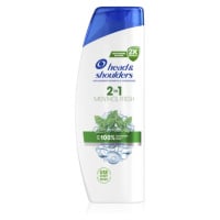 Head & Shoulders Menthol Fresh 2in1 šampon a kondicionér 2 v 1 proti lupům 400 ml