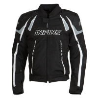 INFINE Cross Air 3 v1 textilní moto bunda černá/bílá