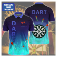 Sporotvní unisex tričko 3D potisk DARTS na míru