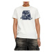 Tričko diesel t-diegor-n1 t-shirt off white