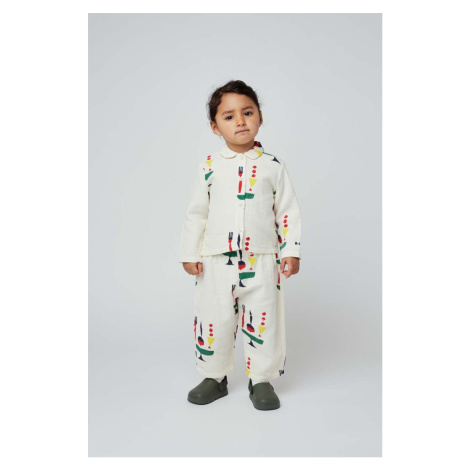 Dětské pyžamo Bobo Choses béžová barva