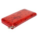 Dámská kožená peněženka PATRIZIA FL-119 RFID červená