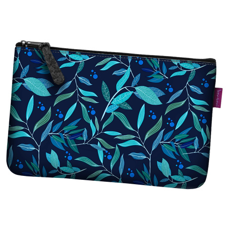 Bertoni Unisex's Pocket Cosmetic Bag Oleander Navy Blue