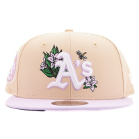 New-Era MLB FLORAL 9FIFTY OAKATH Béžová