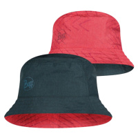 Buff Travel Bucket Hat S/M Červená