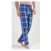 Pánské pyžamové kalhoty Vienetta Secret Tomáš | modrá