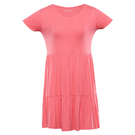Alpine Pro Jedera Dámské šaty LSKC481 pink