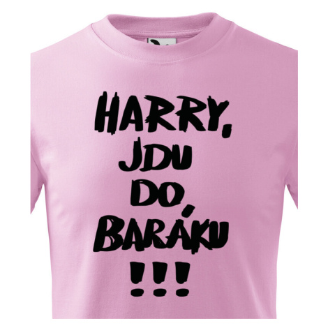 Dětské tričko Harry, jdu do baráku!!! Triko z filmu Sám doma BezvaTriko