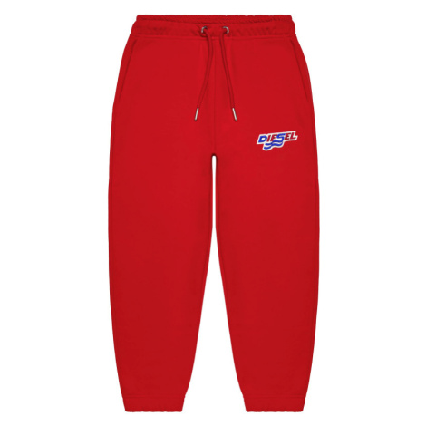 Kalhoty diesel pcaltony trousers červená