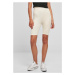 Dámské legíny // Urban Classics / Ladies High Waist Cycle Shorts whitesand