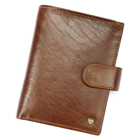 Pánská kožená peněženka ROVICKY N62L-RVT RFID hnědá