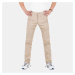 Béžové kalhoty Armani Jeans