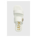 Kožené pantofle Liu Jo IMAN1 dámské, bílá barva, SA4113P006201111