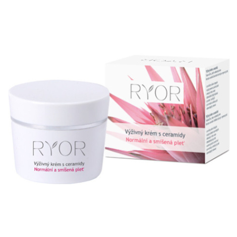 Ryor Výživný krém s ceramidy pro normální a smíšenou pleť 50 ml