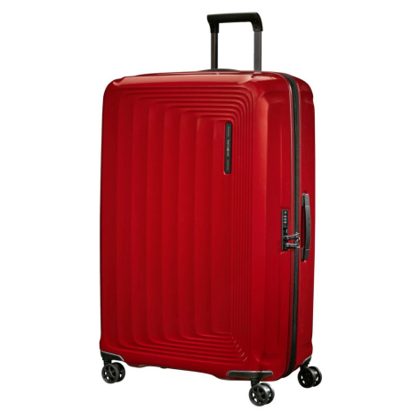 Samsonite Skořepinový cestovní kufr Nuon EXP 125/137 l - červená