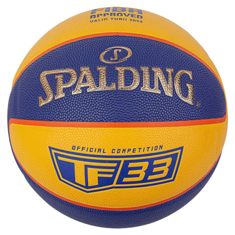 SPALDING TF-33 OFFICIAL BALL Žlutá