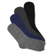 Hřejivé ponožky žinylka ZD 1302 - 3bal vícebarevná