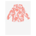 Růžová vzorovaná holčičí bunda Reima